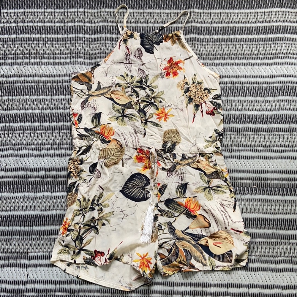 New floral romper small